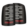 AlphaRex 07-13 GMC Sierra 1500/07-14 2500/3500HD (No Classic/Dually) Luxx-Series LED Tail Lights Blk - 630060 Photo - Primary