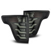 AlphaRex 11-15 Ford Explorer PRO-Series LED Tail Lights Jet Black - 660010 Photo - Primary