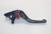 CRG 05-06 Kawasaki ZX6R/RR /04-20 Suzuki GSXR600-1000R/ 06-17 Triumph RC2 Brake Lever- Short Black - 2RN-511-H-B User 1