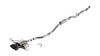 Borla 2023 Honda Civic Type R MT ATAK Catback Exhaust w/ 4in Black Anodized Carbon Fiber Tips - 140927CFBA Photo - Primary