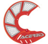 Acerbis X-Brake Disc Cover Vented - 16 Orange/White - 2449495226 Photo - Primary