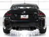 AWE Tuning 23-24 BMW G87 M2 Track Edition Exhaust - Diamond Black Tips - 3020-43487 Photo - Mounted
