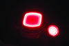 Kuryakyn Tracer L.E.D. Front Turn Signal Insert Red Light Red Lens 1156 - 2908 User 1