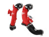 aFe 23-24 Toyota Sequoia V6-3.4L Hybrid BladeRunner 2.5in Aluminum Hot Charge Pipe - Red - 46-20718-R Photo - Primary