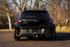 Rally Armor 23-24 Toyota GR Corolla Black Mud Flap w/ Light Blue Logo - MF89-UR-BLK-NB User 1