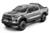 AVS 23-24 Chevrolet Colorado Aeroskin Low Profile Acrylic Hood Shield - Smoke - 322245 Photo - Mounted