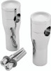 Bikers Choice 4 Inch Chrome Smooth Top Risers for BC or DNA Springer Front End - 601951 Photo - Primary