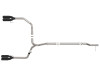 aFe 23-24 GM Trucks L6-3.0L (td) LZ0 Vulcan Series 3in 304 SS DPF-Back Exhaust System w/ Black Tip - 49-34146-B Photo - Unmounted