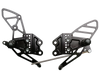 Vortex Racing 04-05 Kawasaki ZX-10R Ninja Adjustable Rearsets- Black - RS405K Photo - Primary