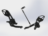 Vortex Racing 15-17 Yamaha FZ-07,18-24 Yamaha MT-07 Rear Set- Black - RS651K Photo - Primary