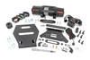 Rough Country-LED Light | Winch Mount | RS6500S | 10" Black Slimline | Polaris RZR Pro R