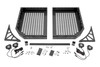 Rough Country-Cargo Rack | Dual 2" Black LED Pairs | Flush Mount | Polaris Ranger 1000/Ranger XP 1000