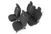 Rough Country-Seat Covers | Front and RR No Cup Holder | Jeep Gladiator JT 4WD (2020-2024)