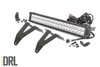 Rough Country-LED Light Kit | Bumper Mount | 20" Chrome Dual Row | Amber DRL | Ram 1500 (19-24)