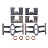 Power Stop 01-03 Acura CL Rear Black Caliper - Pair w/Bracket - S2588BLK Photo - out of package
