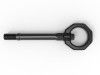 aFe 20-24 Chevrolet Corvette Control Front Tow Hook (Black) - 450-401014-B Photo - Unmounted
