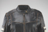 Kuryakyn Leather By River Road Dame Vintage Leather Jacket Black Womens - Small - 094388 User 3