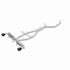 MagnaFlow 2020+ Toyota Supra SPEQ Series Cat-Back Performance Exhaust System w/ Black Chrome Tips - 19707 360 Degree Image Set