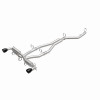 MagnaFlow 2020+ Toyota Supra SPEQ Series Cat-Back Performance Exhaust System w/ Black Chrome Tips - 19707 360 Degree Image Set
