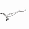 MagnaFlow 2020+ Toyota Supra SPEQ Series Cat-Back Performance Exhaust System w/ Black Chrome Tips - 19707 360 Degree Image Set