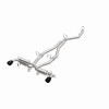 MagnaFlow 2020+ Toyota Supra SPEQ Series Cat-Back Performance Exhaust System w/ Black Chrome Tips - 19707 360 Degree Image Set