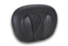Mustang Deluxe Diamond Touring Sissy Bar Pad Black w/Gun Metal Gray Thread - 88450GM User 1