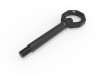 aFe 23-25 BMW M2 (G87) CONTROL Front / Rear Tow Hook - Black - 450-502004-B Photo - Unmounted