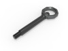 aFe 23-25 BMW M2 (G87) CONTROL Front / Rear Tow Hook - Gray - 450-502004-G Photo - Unmounted
