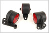 Innovative 92-95 Civic B/D Series Black Steel Mounts 60A Bushings (2 Bolt) - 19550-60A Photo - Primary