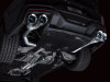 AWE 2024 Ford Mustang Dark Horse S650 RWD Track Edition Catback Exhaust w/ Quad Chrome Silver Tips - 3020-42375 Photo - Mounted