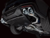 AWE 2024 Ford Mustang Dark Horse S650 RWD Track Edition Catback Exhaust w/ Quad Chrome Silver Tips - 3020-42375 Photo - Mounted