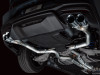 AWE 2024 Ford Mustang GT Fastback S650 RWD Track Edition Catback Exhaust w/ Quad Chrome Silver Tips - 3020-42650 Photo - Mounted