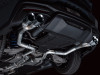 AWE 2024 Ford Mustang GT Fastback S650 RWD Track Edition Catback Exhaust w/ Quad Chrome Silver Tips - 3020-42650 Photo - Mounted