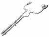 AWE 2024 Ford Mustang GT Fastback S650 RWD Track Edition Catback Exhaust w/ Quad Chrome Silver Tips - 3020-42650 Photo - out of package