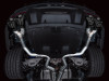 AWE 2024 Ford Mustang Dark Horse S650 RWD Track Edition Catback Exhaust w/ Quad Diamond Black Tips - 3020-43375 Photo - Mounted