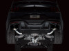 AWE 2024 Ford Mustang Dark Horse S650 RWD Track Edition Catback Exhaust w/ Quad Diamond Black Tips - 3020-43375 Photo - Mounted