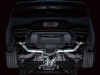 AWE 2024 Ford Mustang GT Fastback S650 RWD Track Edition Catback Exhaust w/ Quad Diamond Black Tips - 3020-43650 Photo - Mounted