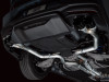 AWE 2024 Ford Mustang GT Fastback S650 RWD Track Edition Catback Exhaust w/ Quad Diamond Black Tips - 3020-43650 Photo - Mounted