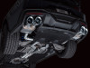 AWE 2024 Ford Mustang Dark Horse S650 RWD SwitchPath Catback Exhaust w/ Quad Chrome Silver Tips - 3025-42375 Photo - Mounted
