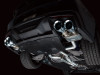 AWE 2024 Ford Mustang Dark Horse S650 RWD SwitchPath Catback Exhaust w/ Quad Chrome Silver Tips - 3025-42375 Photo - Mounted