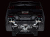 AWE 2024 Ford Mustang Dark Horse S650 RWD SwitchPath Catback Exhaust w/ Quad Chrome Silver Tips - 3025-42375 Photo - Mounted
