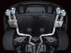 AWE 2024 Ford Mustang Dark Horse S650 RWD SwitchPath Catback Exhaust w/ Quad Chrome Silver Tips - 3025-42375 Photo - Mounted