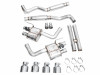 AWE 2024 Ford Mustang Dark Horse S650 RWD SwitchPath Catback Exhaust w/ Quad Chrome Silver Tips - 3025-42375 Photo - out of package