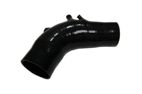 Torque Solution Turbo Inlet Hose Black (Recirc): 02-07 WRX / 04-20 STI / 05-09 Legacy GT (3in Inlet) - TS-SU-565-R Photo - Primary