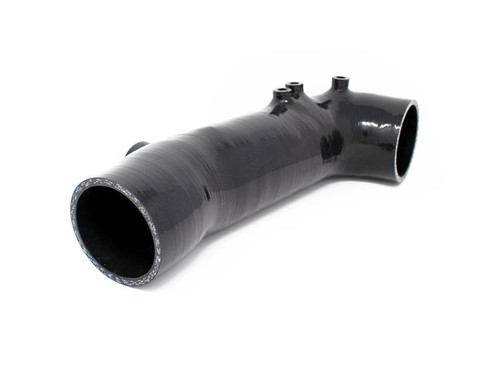 Torque Solution Turbo Inlet Hose Black (Recirc): 02-07 WRX / 04-20 STI / 05-09 Legacy GT (3in Inlet) - TS-SU-565-R Photo - Primary