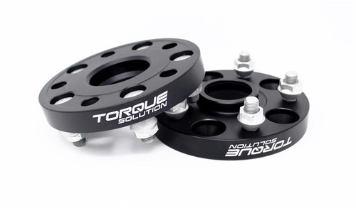 Torque Solution Forged Aluminum Wheel Spacer Subaru 56mm Hub 5x100 - 25mm - TS-WS-552 Photo - Primary