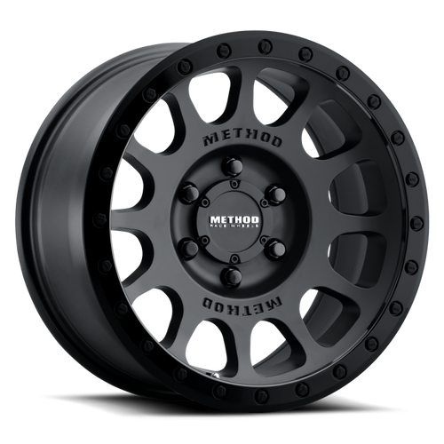 Method MR305 NV 18x9 +18mm Offset 8x6.5 130.81mm CB Double Black Wheel - MR305890801018 Photo - Primary