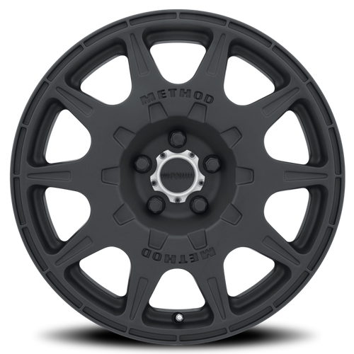 Method MR502 RALLY 18x8 +38mm Offset 5x4.5 67.1mm CB Matte Black Wheel - MR50288012538-2 Photo - Primary