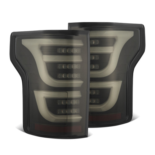 AlphaRex 15-20 Ford F150 Luxx-Series LED Tail Lights Alpha-Black - 652040 Photo - Primary