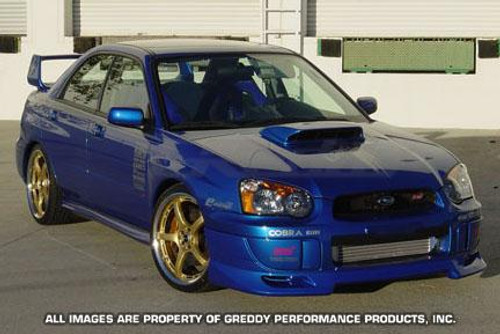 GReddy 04+ WRX & STi Fiberglass Front Lip Spoiler - 17060023 Photo - Primary